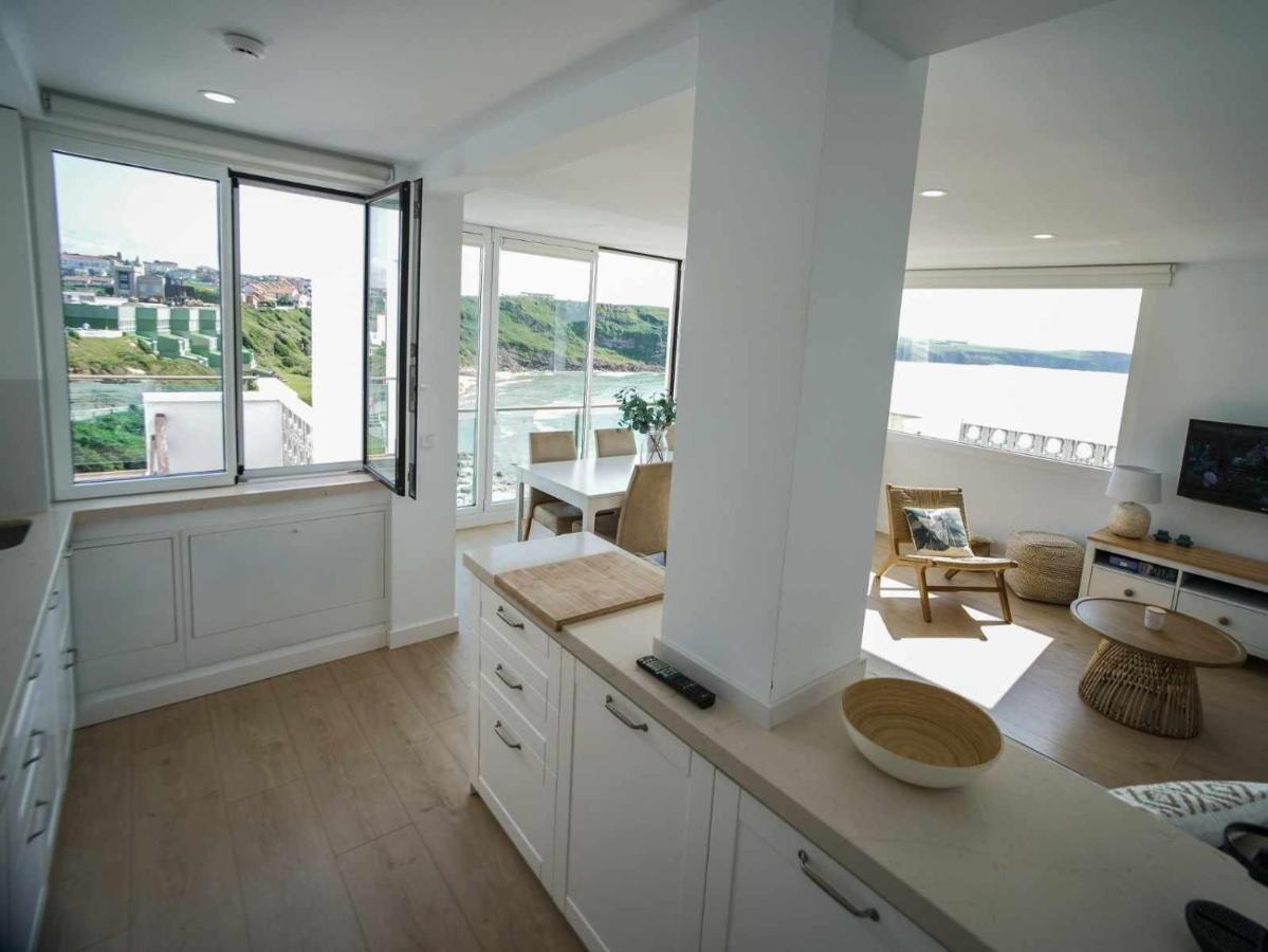 Apartamento Sunset Con Vistas Playa De Los Locos Suances Exterior foto